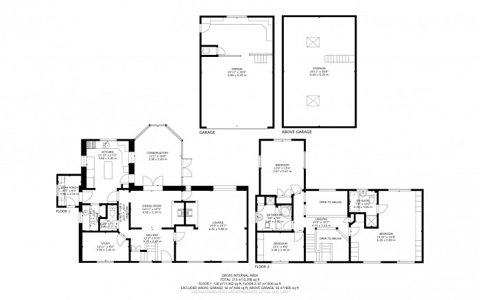 Floorplan for South Road, Hailsham, East Sussex