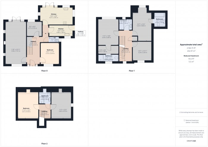 Floorplan for Mark Cross, Crowborough, East Sussex