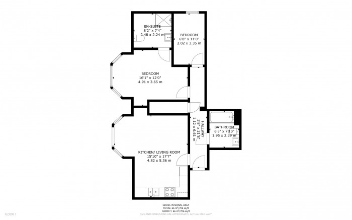 Floorplan for Royal Parade, Eastbourne, East Sussex